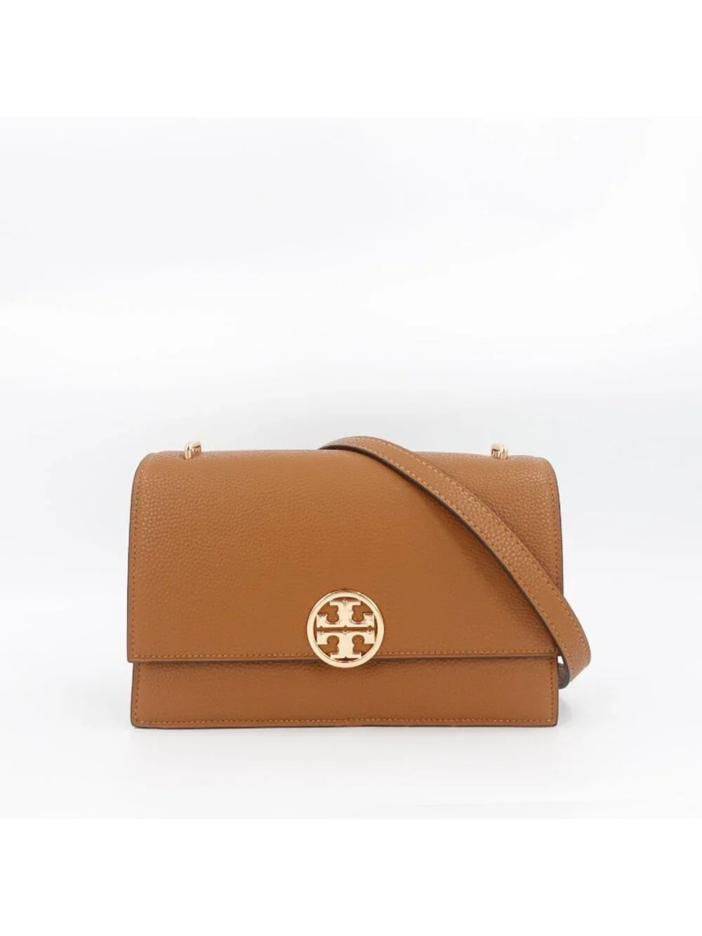 Tory Burch Miller Shoulder Bag Tiger's Eye Brown OS